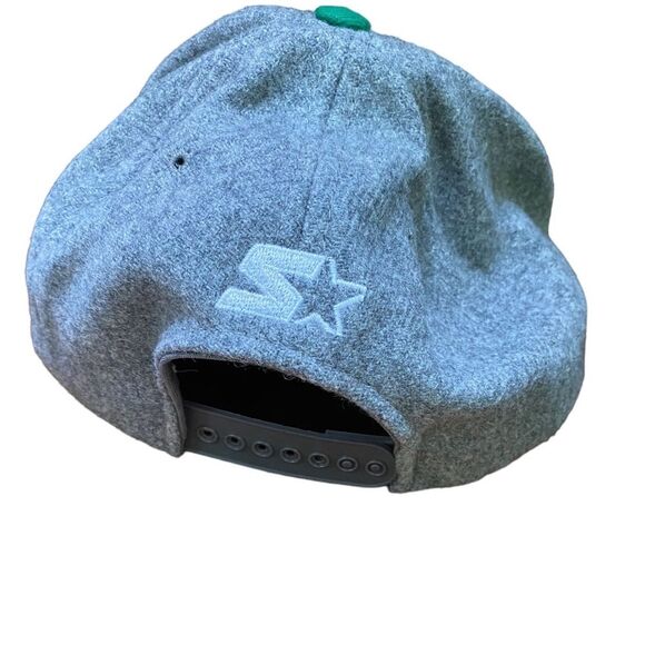 Vtg 90s Starter Script Melton NFL Philadelphia Eagles Wool Snapback Hat Cap READ - Picture 8 of 10